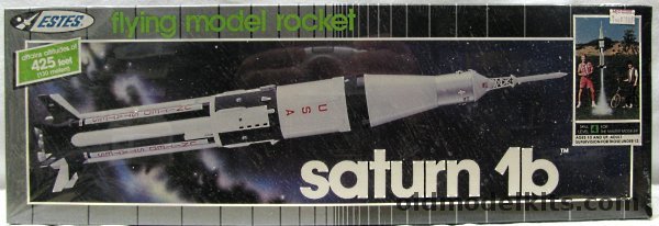 Estes 1/100 Saturn 1B - Scale Flying Model Rocket Kit, 2048 plastic model kit